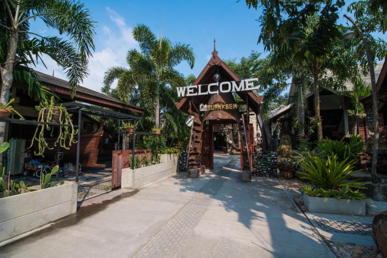 Suankaew​ Art​ Hostel​ Чонбури Экстерьер фото